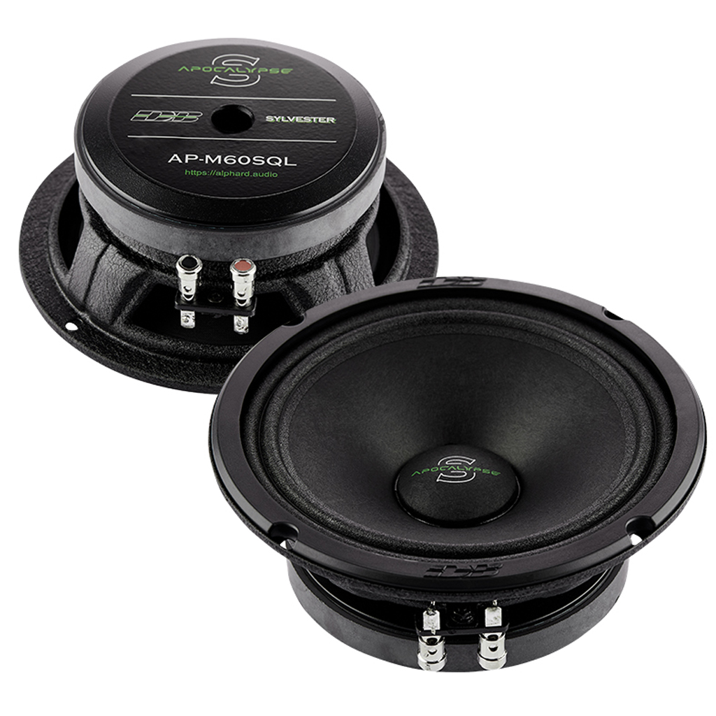 Oto Midrange 16cm 300w RMS 150w Apocalypse Sylvester AP-M60SQL