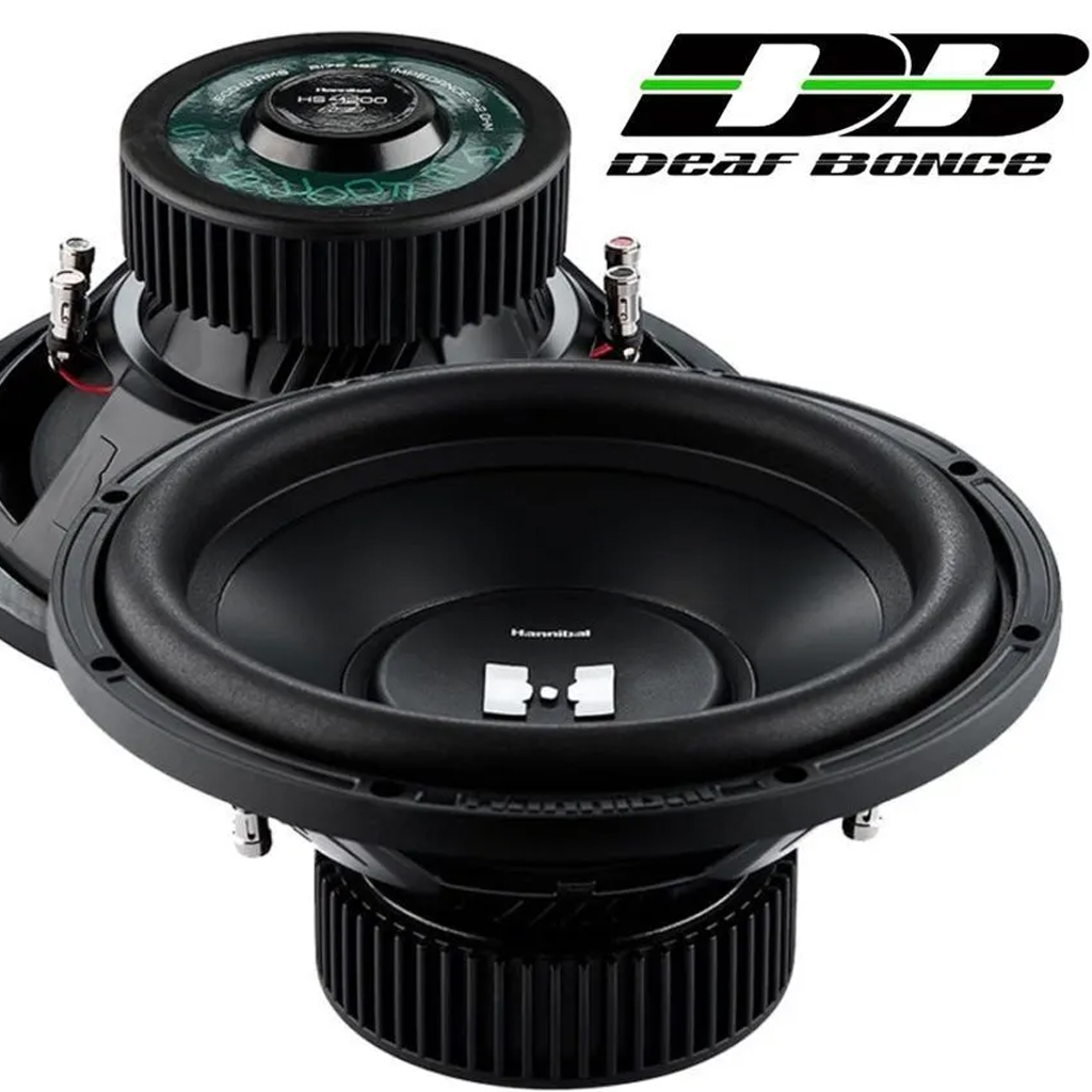 Oto Bass 30cm Subwoofer 1200w 600rms Apocalypse Hannibal HS-1200  C