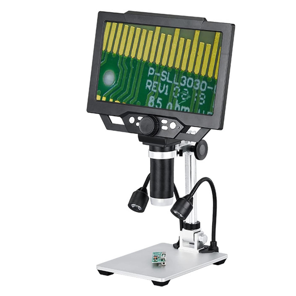 9'' Dijital Ekran Mikroskop HD1080 1600x Zoom Ledwell