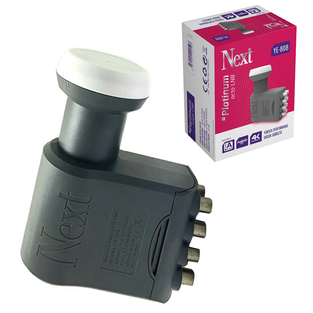 Sekizli Lnb Octo Platinium 0.1Db 3D 4K Next YE-808  R38