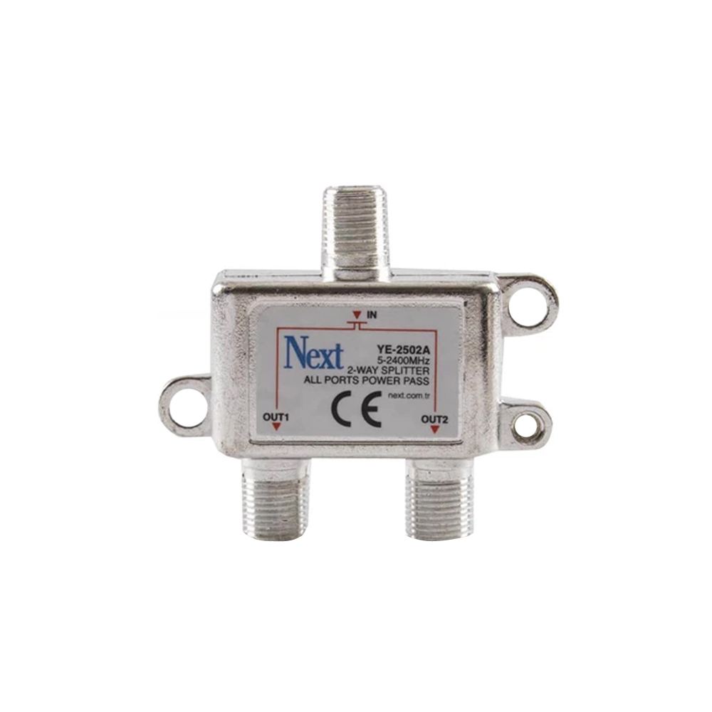 Splitter 1/2 Powerpass 5-2400mhz Next YE-2502A  B1