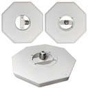 Ayarlanabilir Açı Duylu Tavan Armatürü 220v 40w Beyaz Ledx AL-OBGG