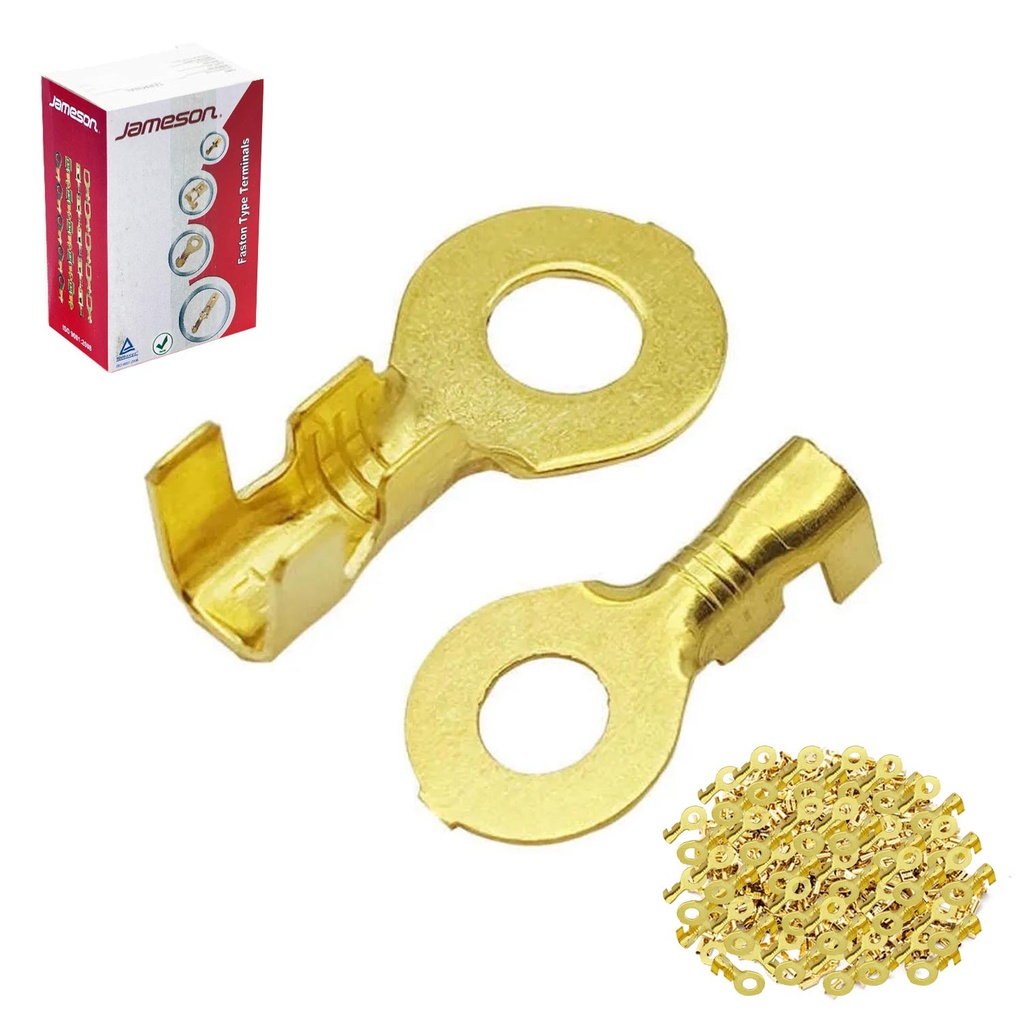 Kablo Topraklama Terminalı 4mm 250 Adet JAMESON JKN 4-4 