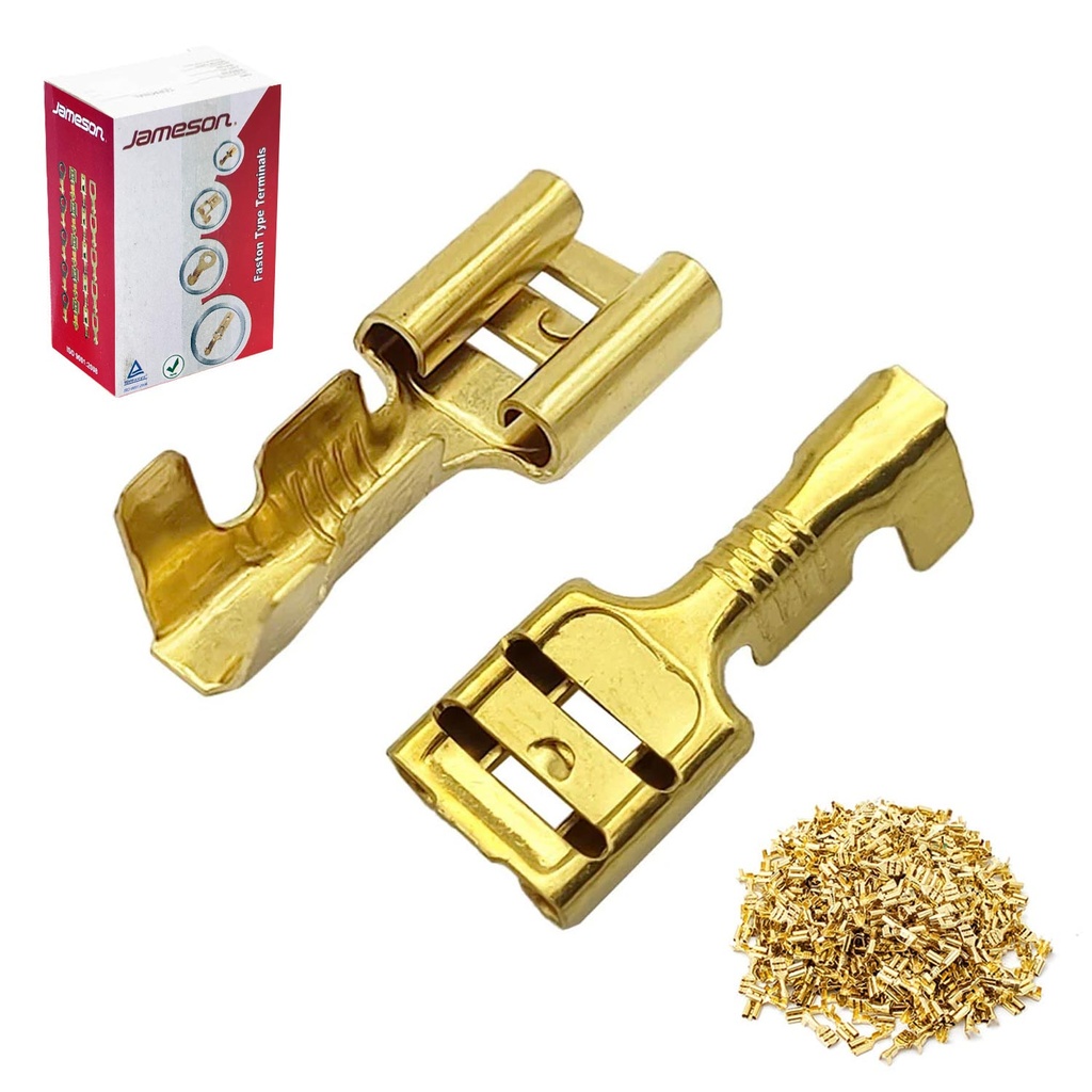 Kablo Terminal Dişi 6.3mm 300 Adet JAMESON JF1D 