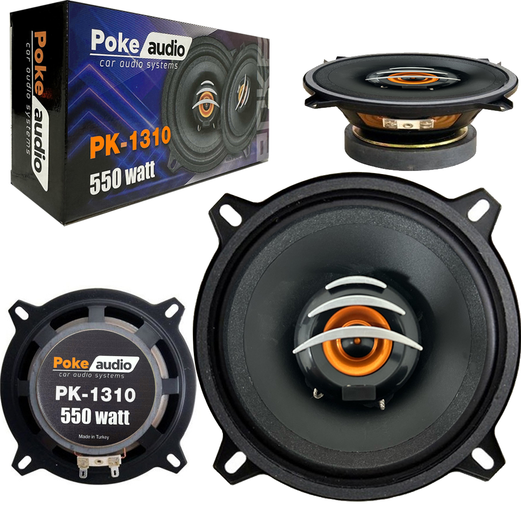 Oto Hoparlör 550w 13cm Tweeterli 2 Adet Poke PK-1310  R3