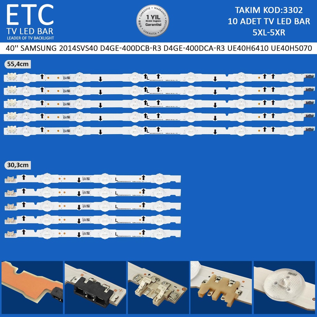 40'' SAMSUNG 2014SVS40 D4GE-400DCB-R3 D4GE-400DCA-R3 UE40H6410 UE40H5070