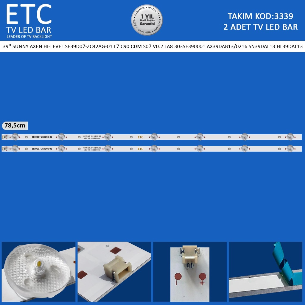 39'' SUNNY SE39D07-ZC42AG-01 XY-MH L7_C90_CDM_S07_V0.2 TAB 303SE390001