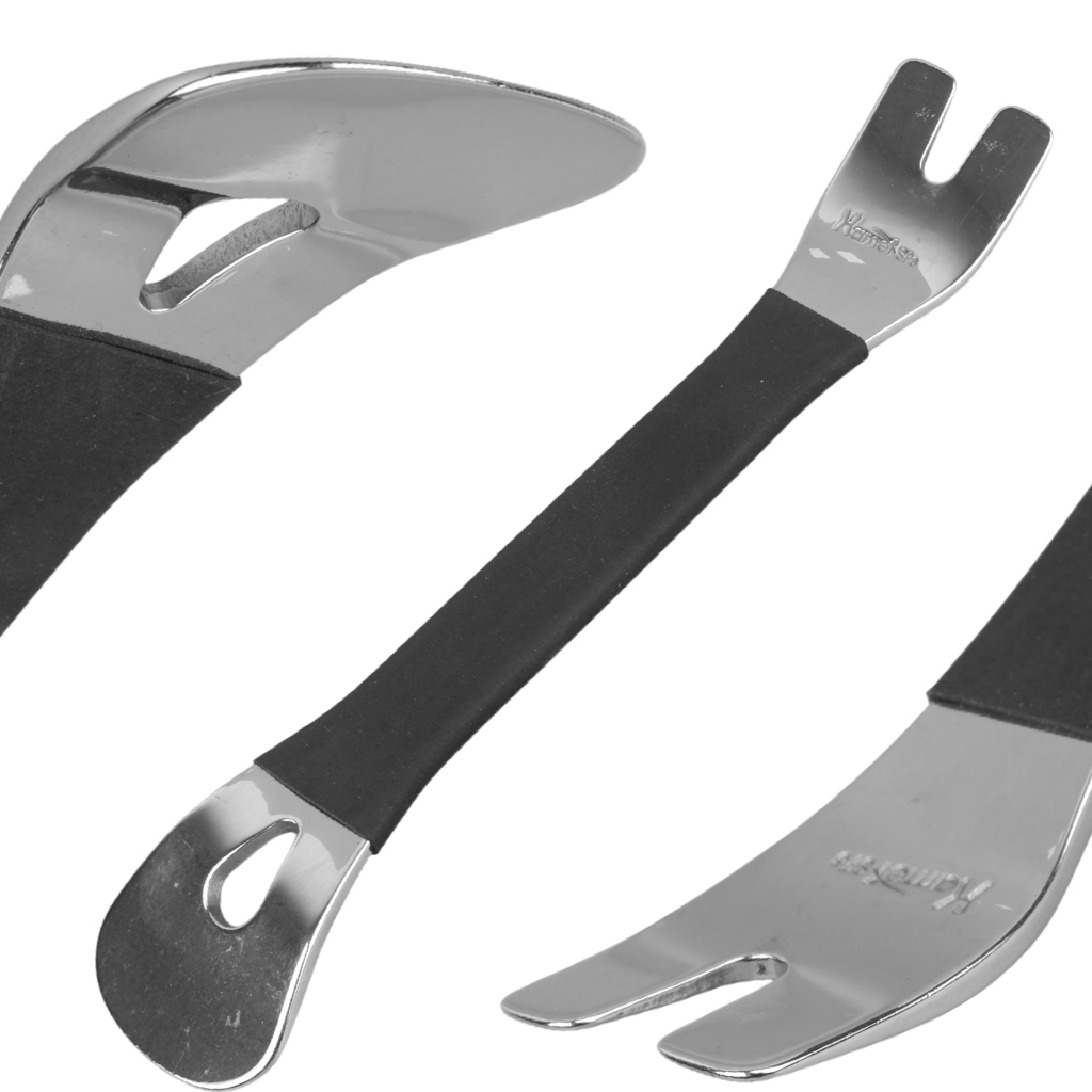 Araç İçi Ses Sistemi Sökme Levyesi Krom Çelik Carstar SP6  