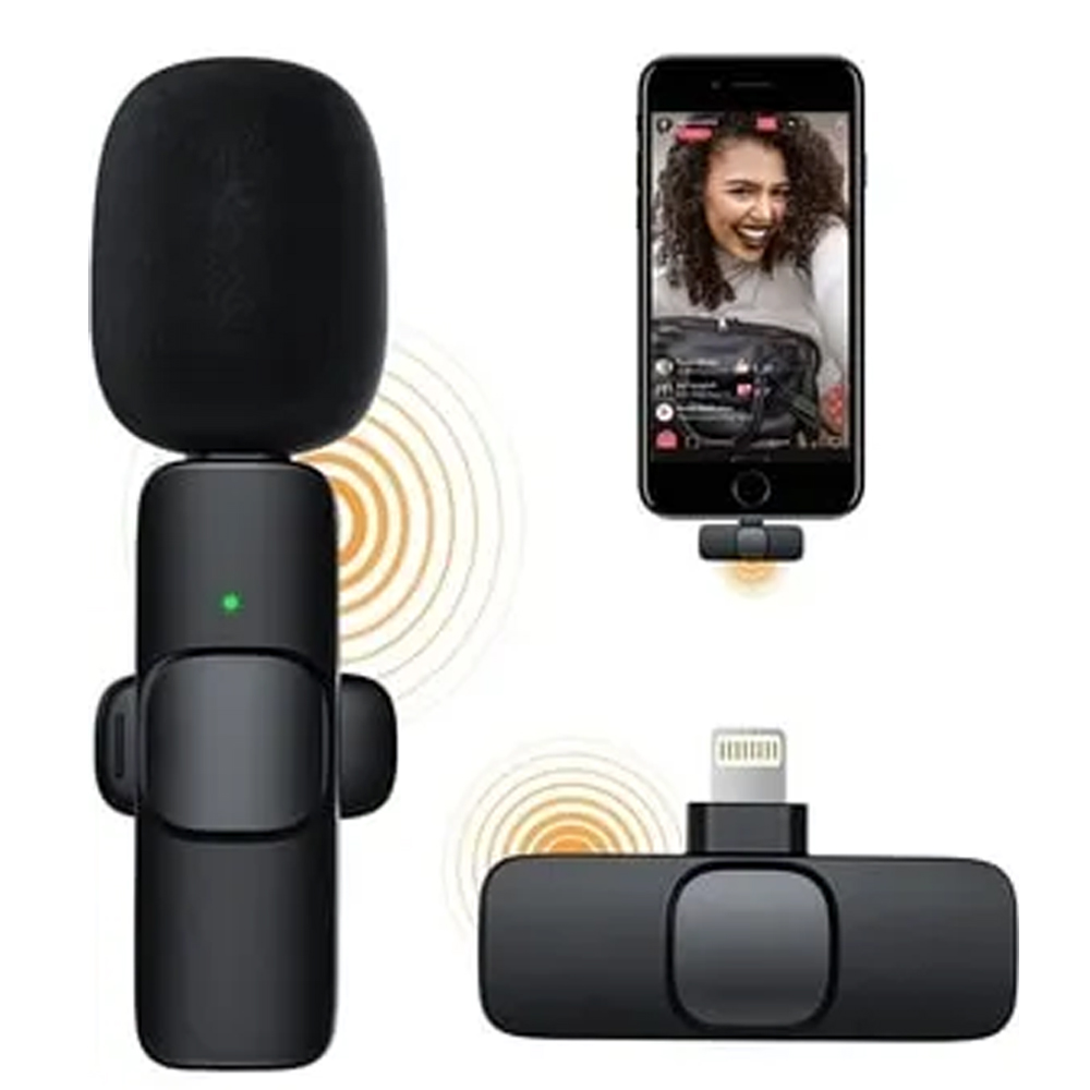 Kablosuz Yaka Mikrofon 1 Adet 20mt Gab KYM-01