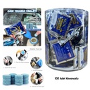 Oto Cam Suyu Tableti 100 Adet Antifirizli Şampuanlı 1 Tablet 4lt Su 20° Kavanozlu