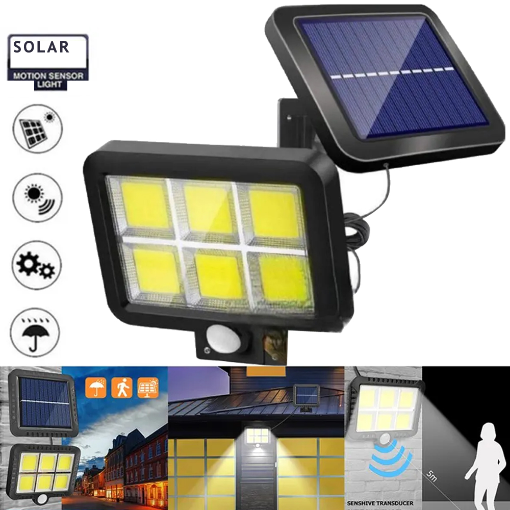 Solar Şarjlı Sensörlü Projektör Volemi V-022