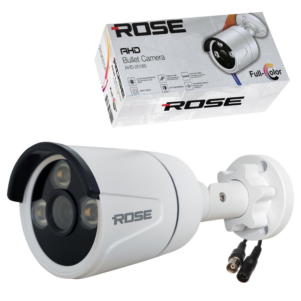 Gece Renkli 2mp Ahd Bullet Kamera Colorvu 3.6mm Rose RS-AHD-20185  R9