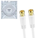 RG6 F Konnektörlü Hazır Anten Kablo 5mt Rose RC-24-5