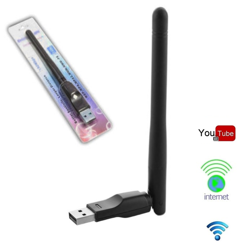 Uydu Wifi Adaptör 5 Dbi Anten 7601 Chipset Rose Wa-100-5