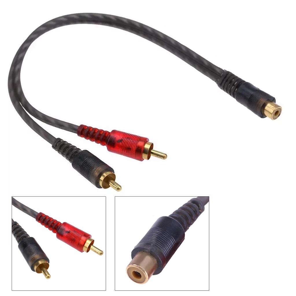 Oto Anfi Y Kablo 2 Erkek 1 Dişi OFC Bakır Rose RC-32-L  