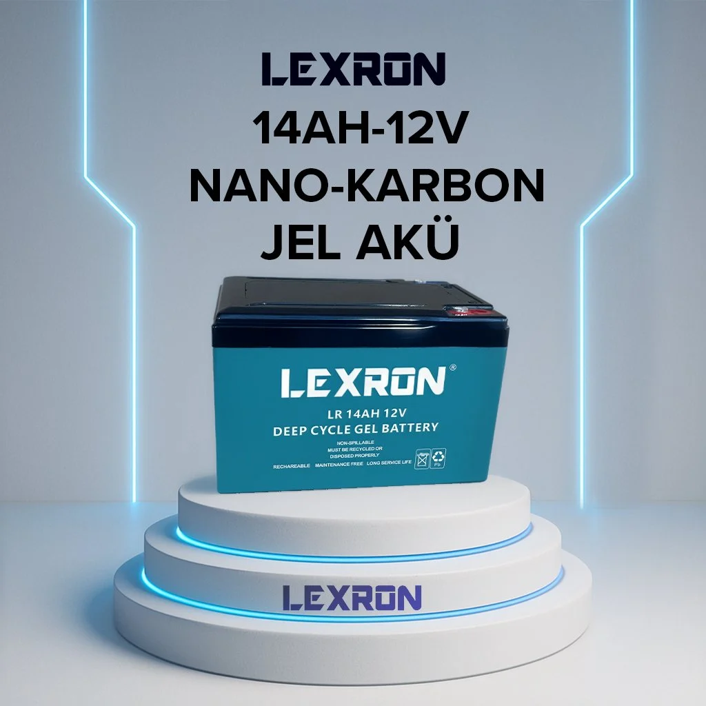 Jel Akü 12v 14a 151x99x105mm Lexron (Kargo Alıcı Öder)