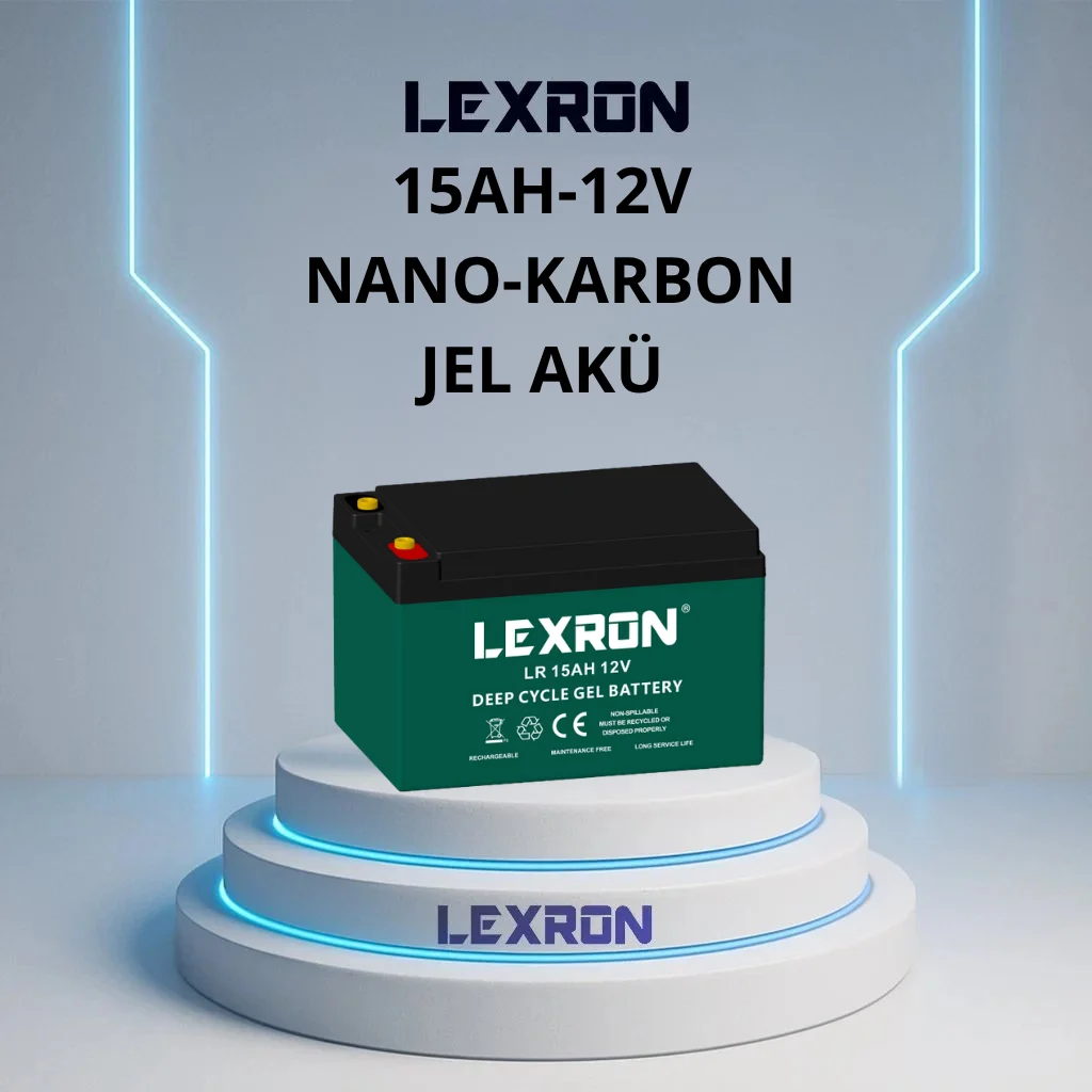 Jel Akü 12v 15a 151x99x96mm Lexron (Kargo Alıcı Öder)