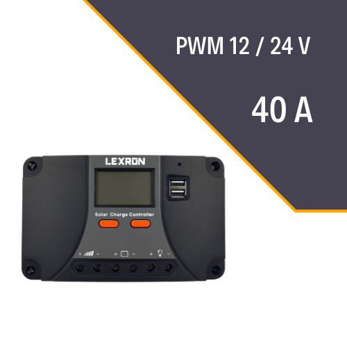 Solar Şarj Kontrol Cihazı 40a pwm Lexron