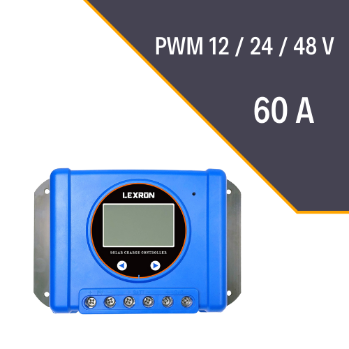 Solar Şarj Kontrol Cihazı 60a pwm Lexron  R6