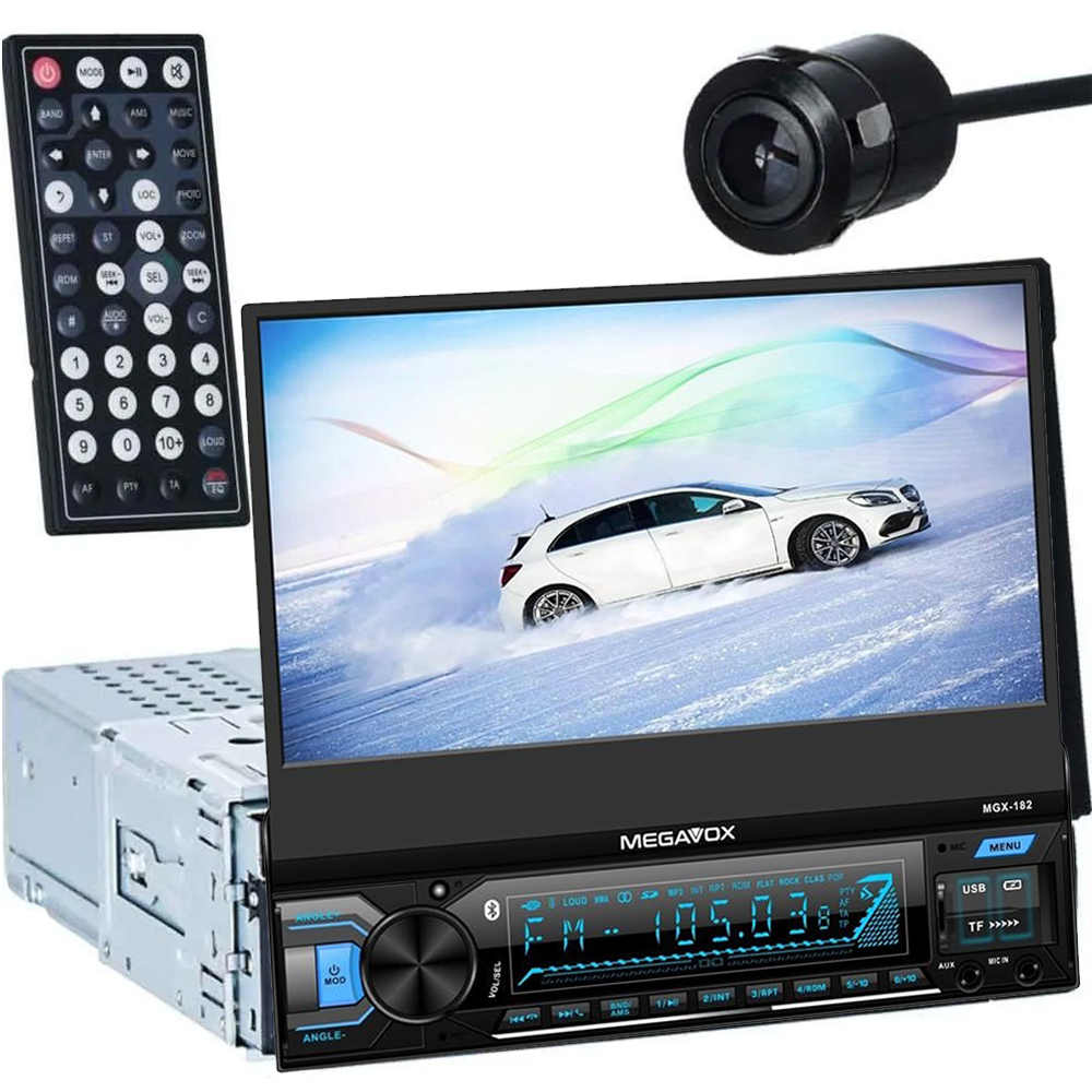 7'' İndash Teyp 4x60w Bluetooth Mirorlink Megavox MGX-182 