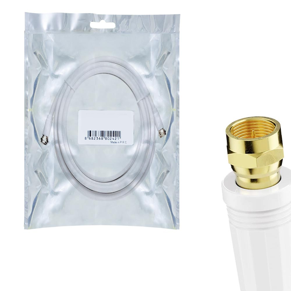 RG6 F Konnektörlü Hazır Kablo 2mt ETC-1.5