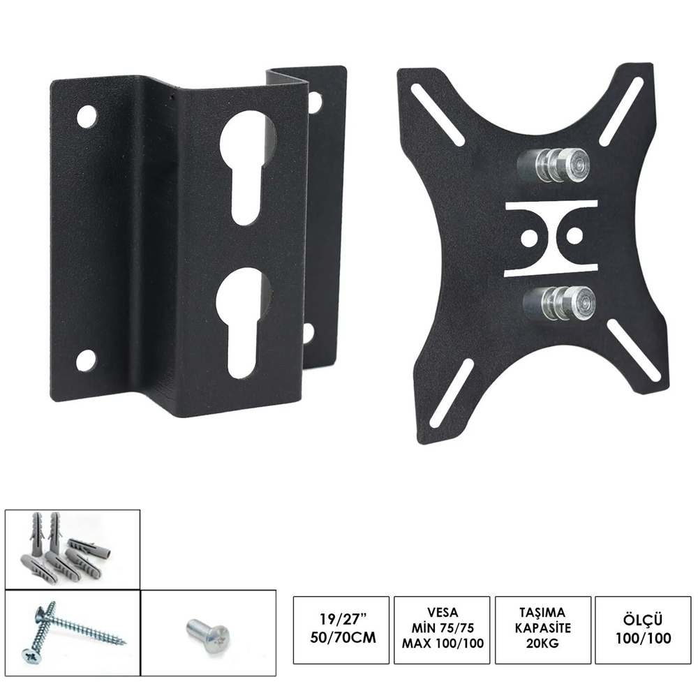 19'' 27'' 50-70cm Sabit Lcd Askı Aparatı Ufix UF-22S