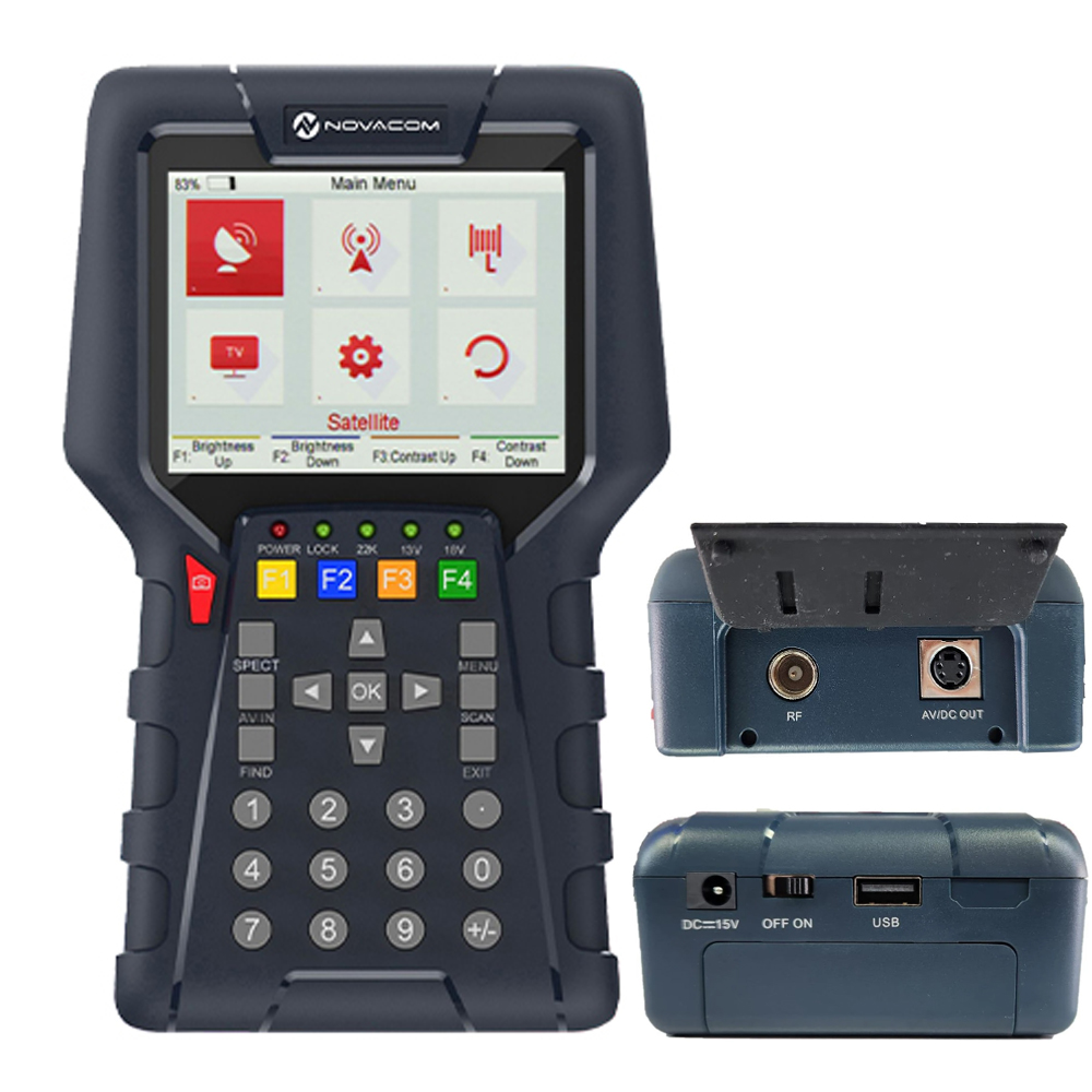 4.3'' Görüntülü HD Kamera Uydu Yön Bulucu Hoparlörlü Novacom DR-HDSTC10 