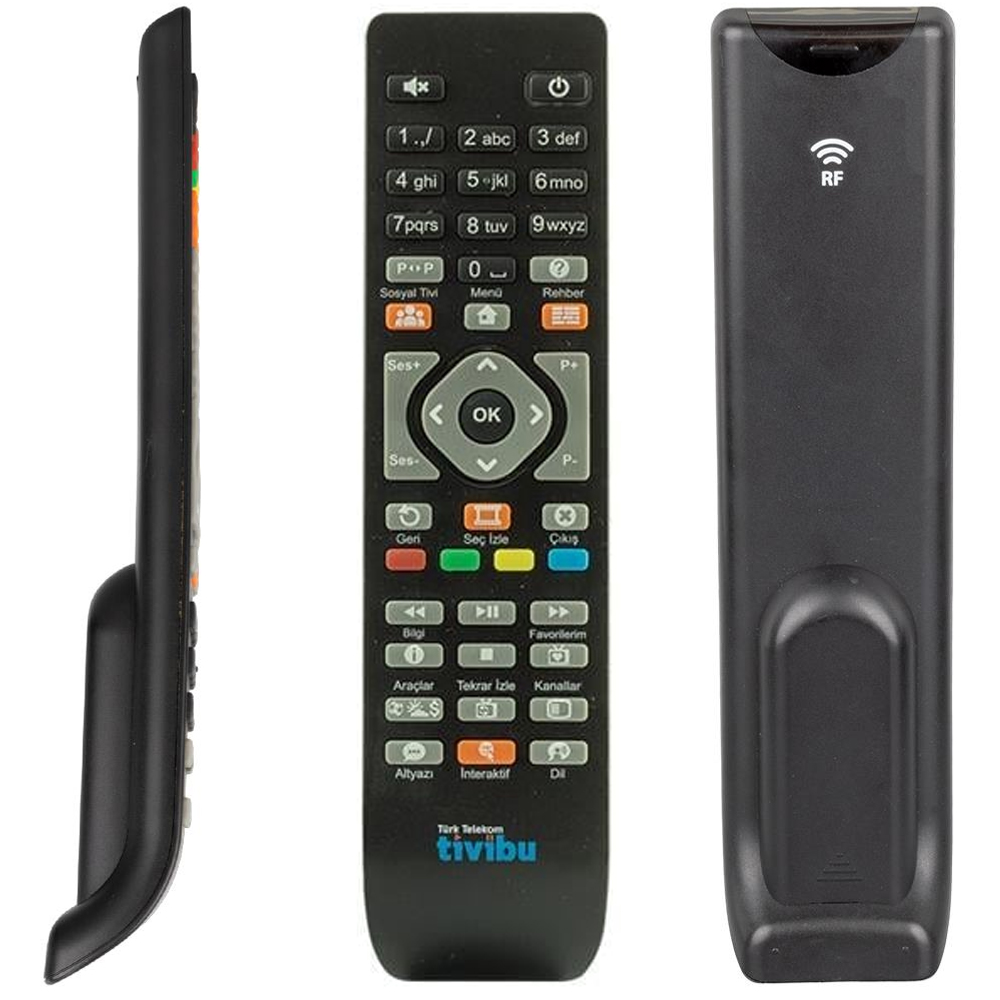 Uydu Kumanda Türk Telekom HD Tivibu Tuşlu DST-7372