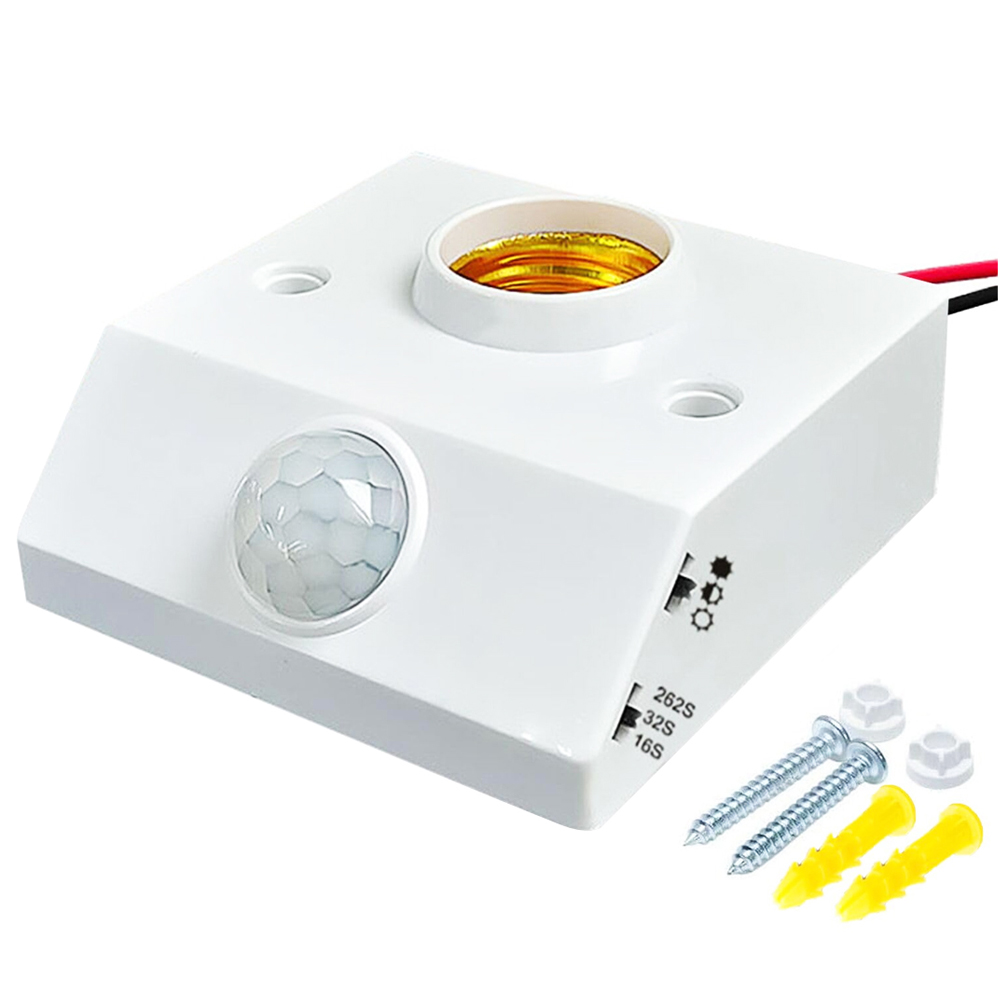 Pır Hareket Sensörlü Duy Aparatı Ledx DY-102  R24