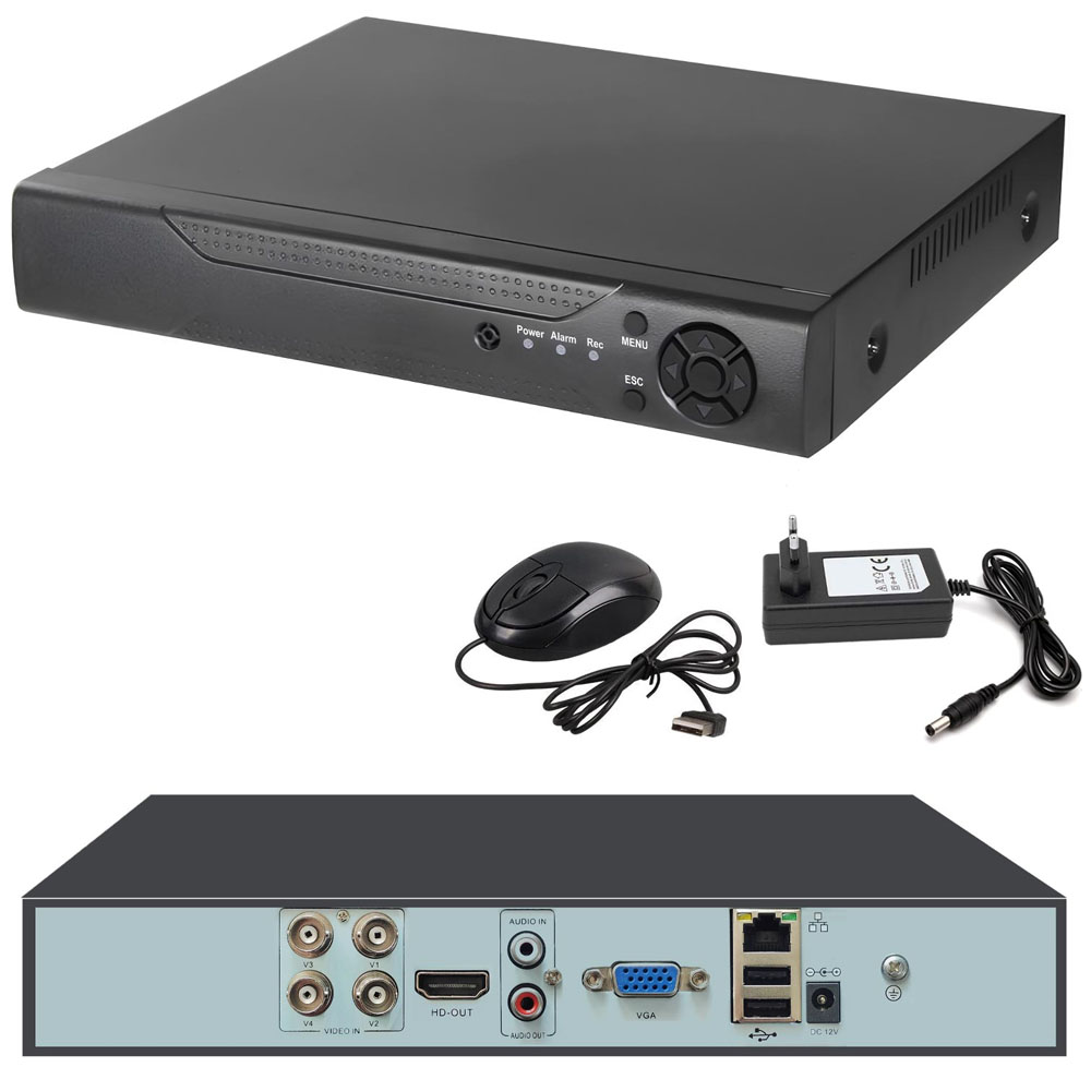 5mp 4 Kanal Ahd Dvr Kayıt Cihazı Xmeye 5in1 RSD-1604 R6