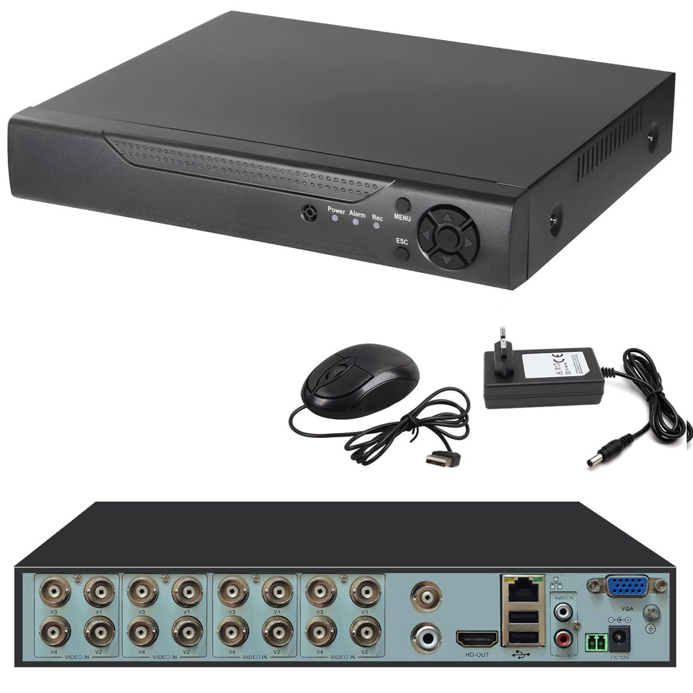 5mp 16 Kanal Ahd Dvr Kayıt Cihazı Xmeye 5in1 RSD-1616 R6