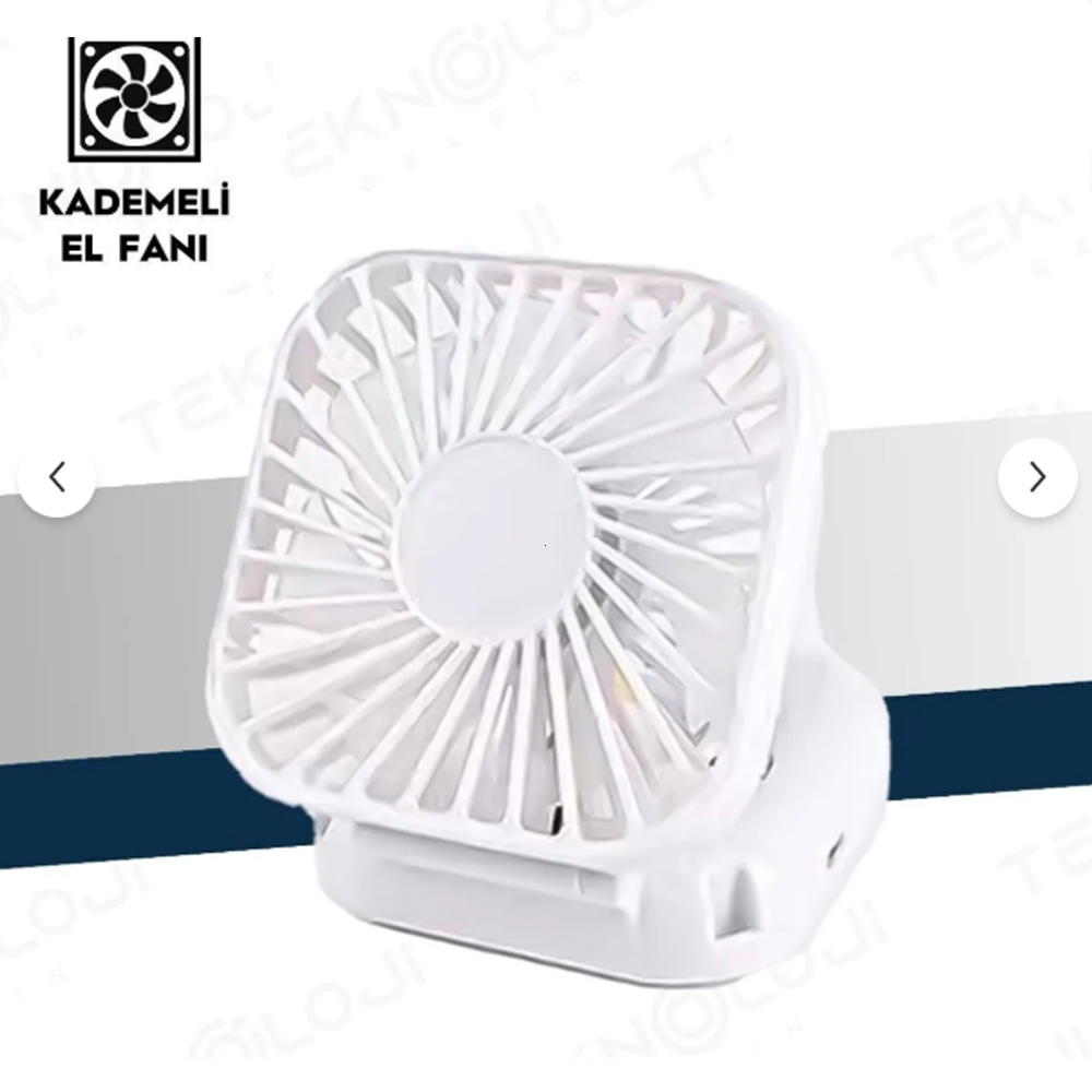 El Fanı Vanti̇latör 3 Kademeli Şarjlı FN-46