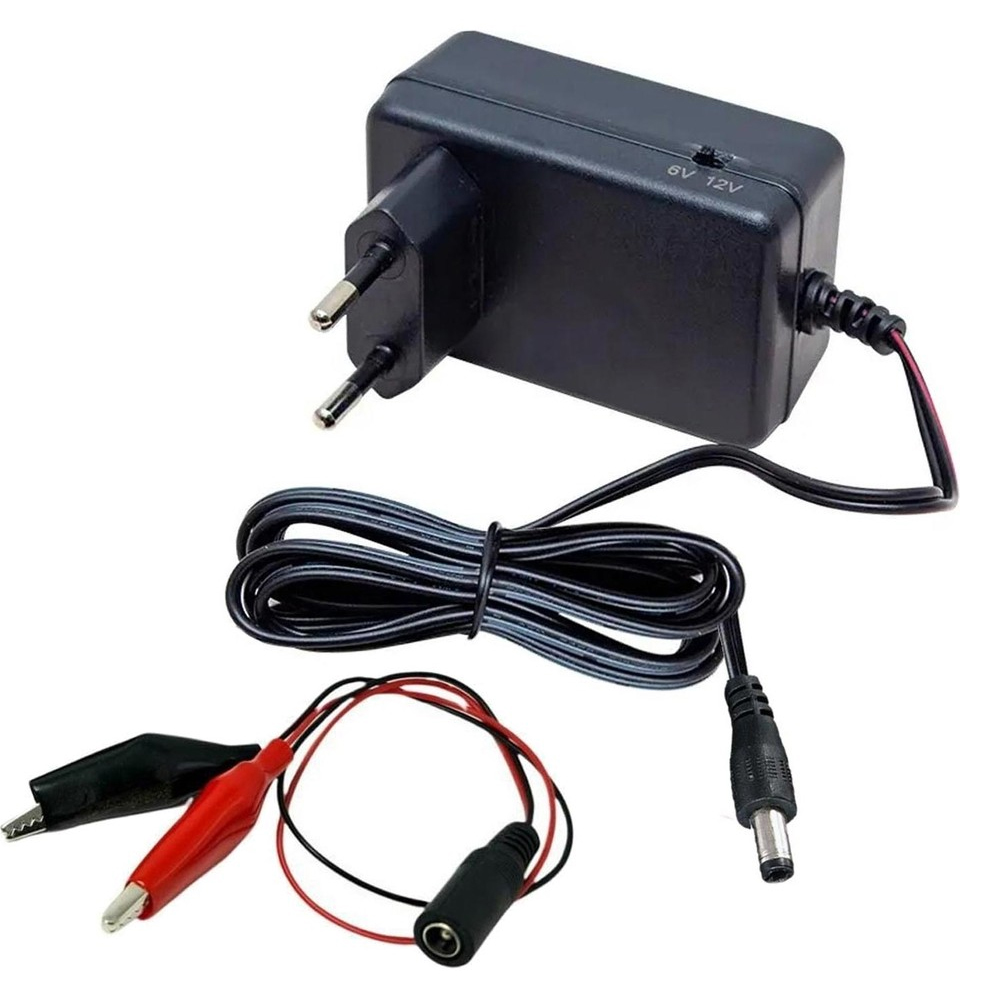 Akü Şarj Aleti 6-12v 1a Kademeli Wellpower WP-0612PA