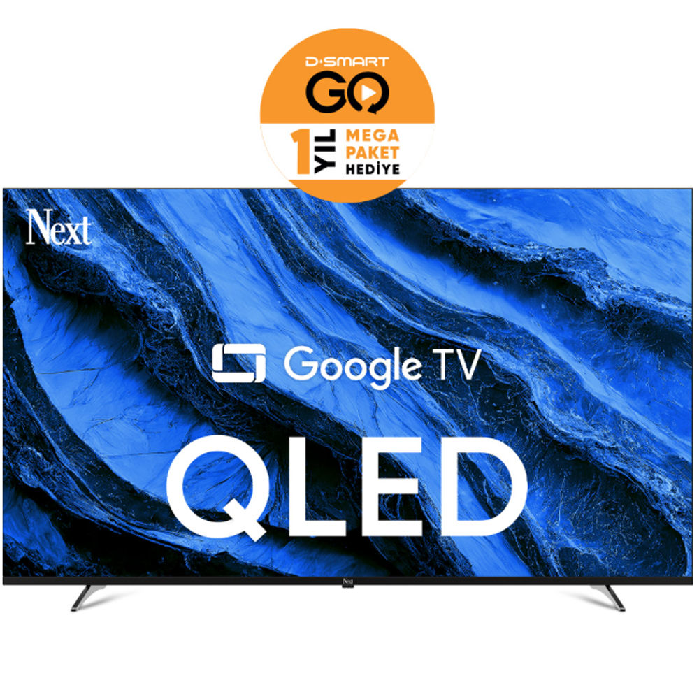 50'' Android 4K UHD Qled Televizyon Google Next YE-50GFSG8