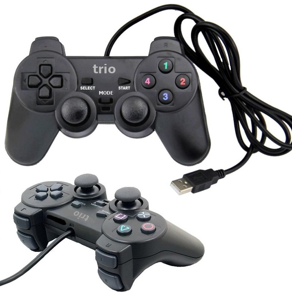 Bilgisayar Oyun Kolu Titreşimli Joypad Trio TR-900