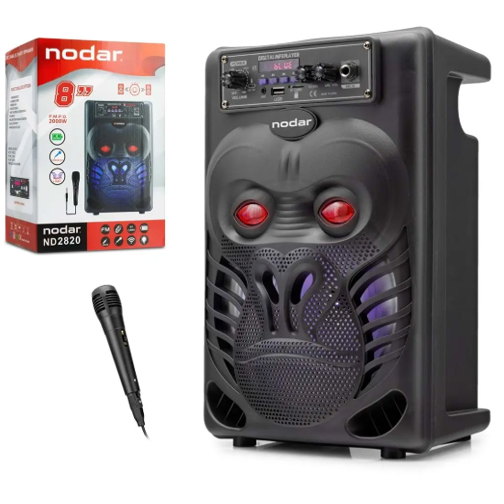 Seyyar Anfi Şarjlı 20cm BT 340*227*176mm Nodar ND-2820