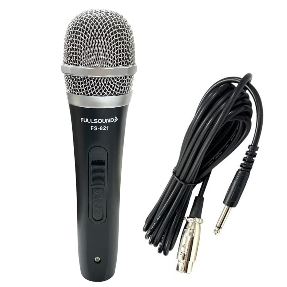 El Mikrofonu Kablolu 5mt Dinamik Fullsound K-FS-821