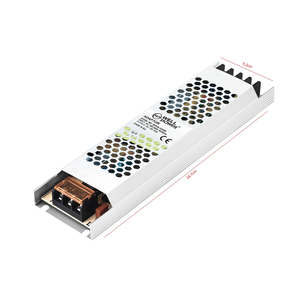 Slim Metal Kasa Adaptör 24v 2.5a Newo 60W