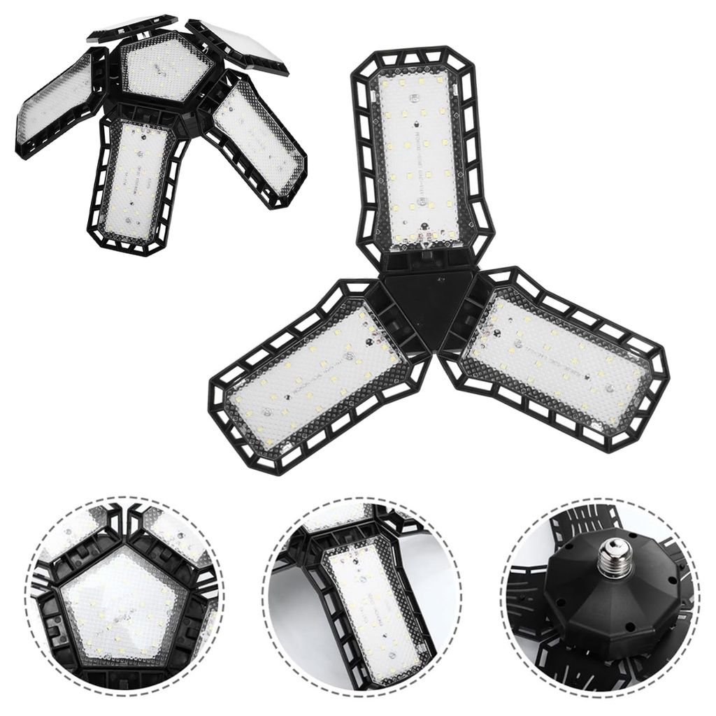 40w Üç Kanatlı Projektör Lamba 4400 Lümen Açılı Ayarlanabilir 72 Smd Led AL-PRV3