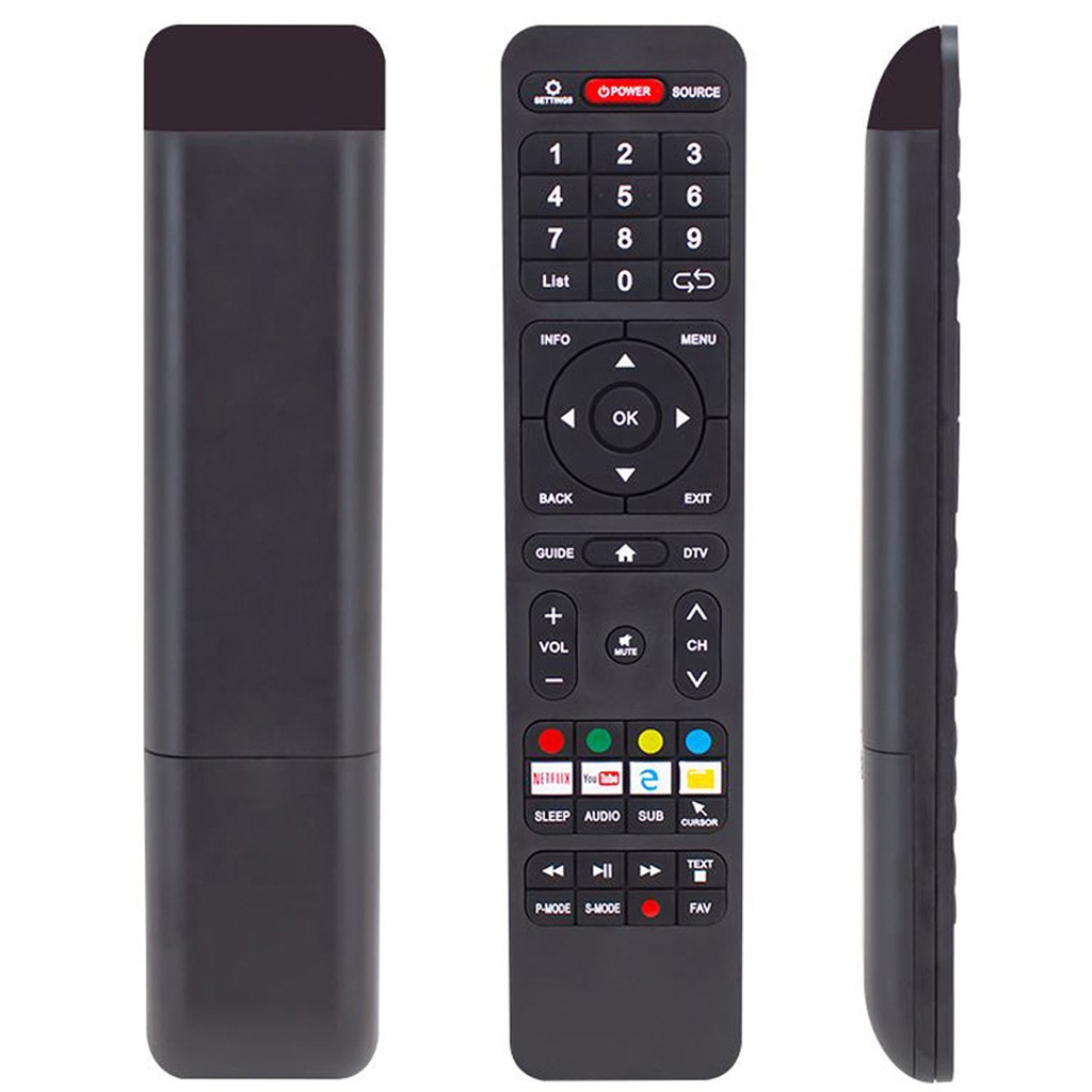 LCD LED TV Kumanda Onvo Saba Nordmende Morio Bein Connect Tuşlu Android Smart Poke PK-7115