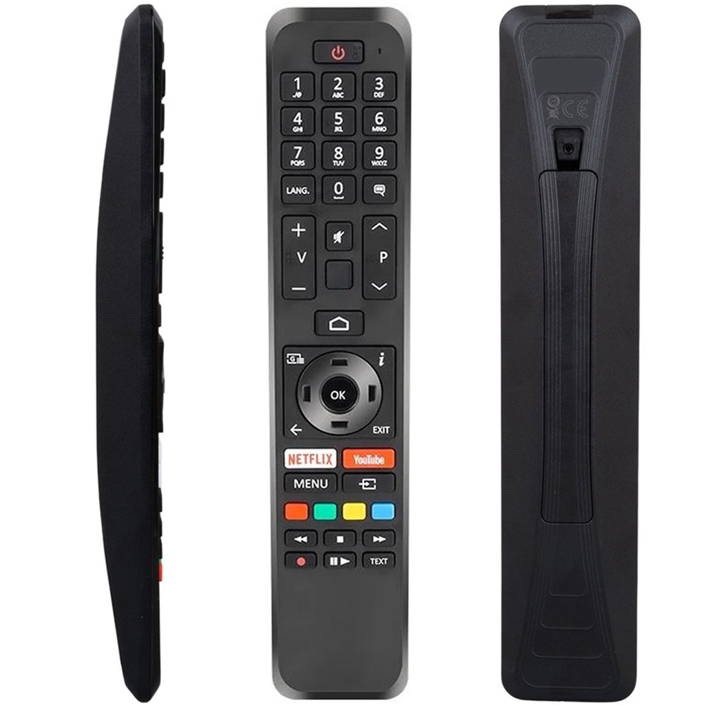 LCD LED TV Kumanda Vestel 30107407 RC43160N Netflix Yotube Sessiz Poke PK-7130