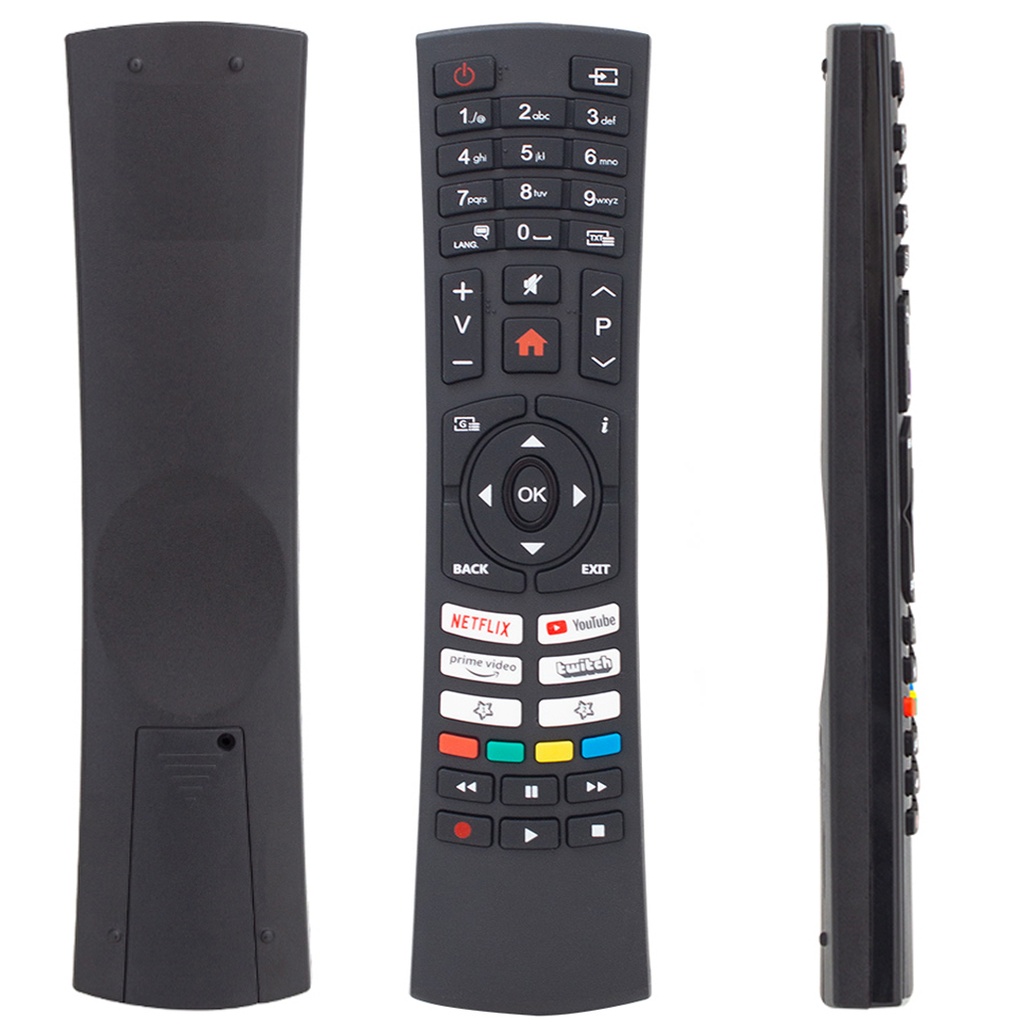 Vestel Netflix Prime Video Youtube Twitche Tuşlu LCD LED TV Kumanda Poke PK-7136