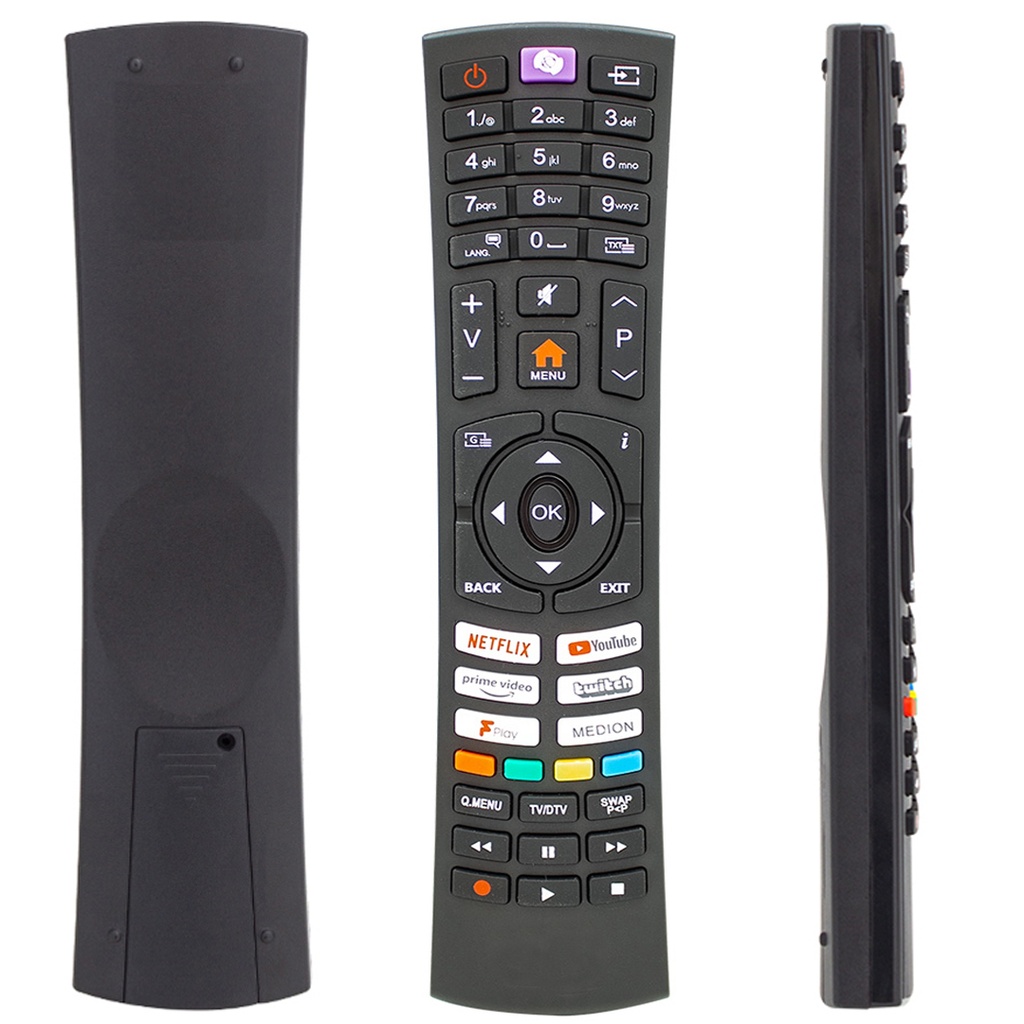 Universal Vestel Netflix Youtube Prime Video Tuşlu LCD LED TV Kumanda RM-L1785 Poke PK-7133