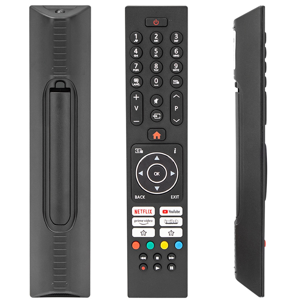 Vestel Netflix Prime Video Youtube Twitch TuşluLCD LED TV Kumanda Poke PK-7123