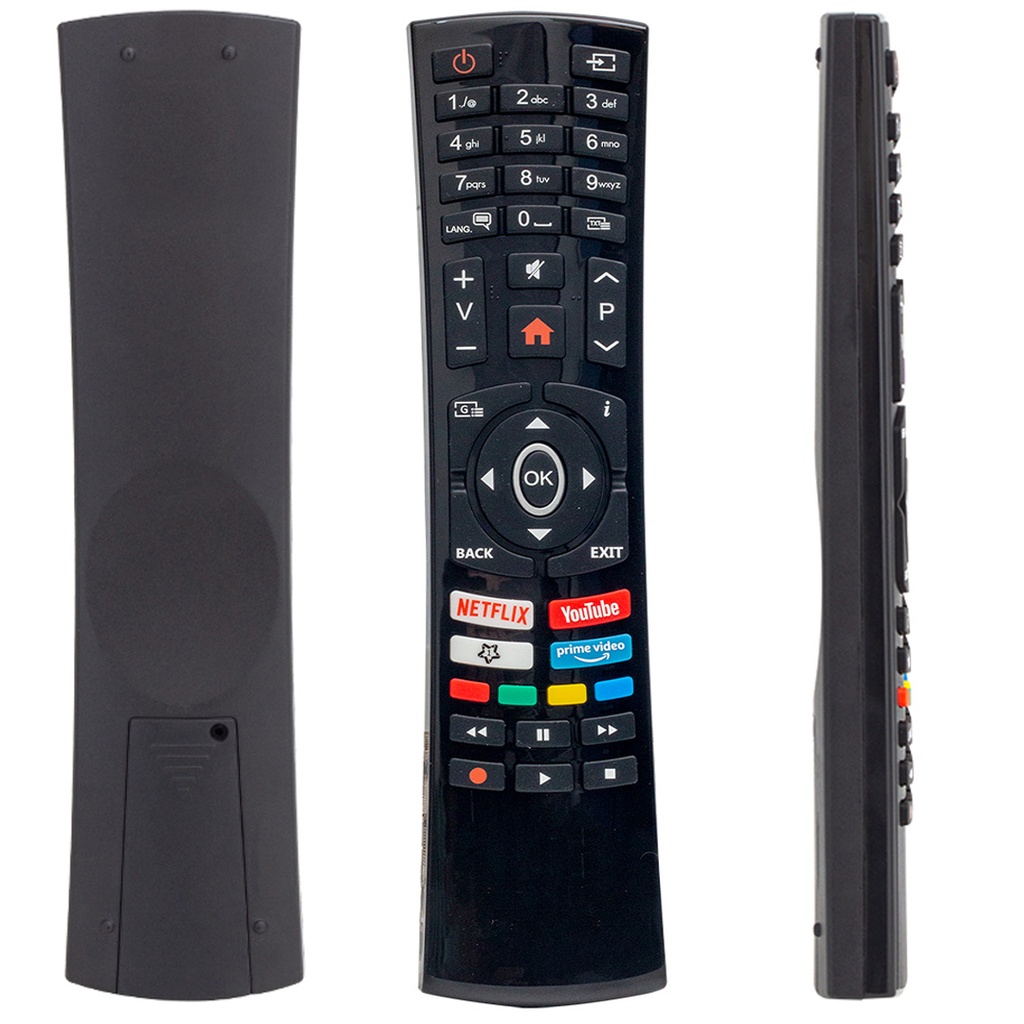 LCD LED TV Kumanda Vestel Hi-Level Netflix Youtube Prime 313V RC4390P 30101765 Poke PK-7129