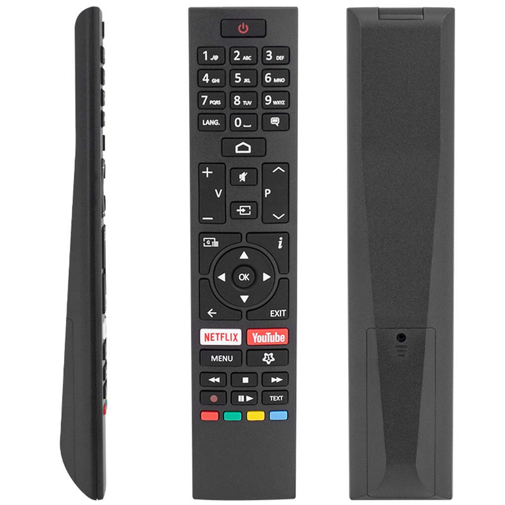 LCD LED TV Kumanda Verc43157 CT-8557 H0369 Netflix Youtube 21152 Poke PK-7131