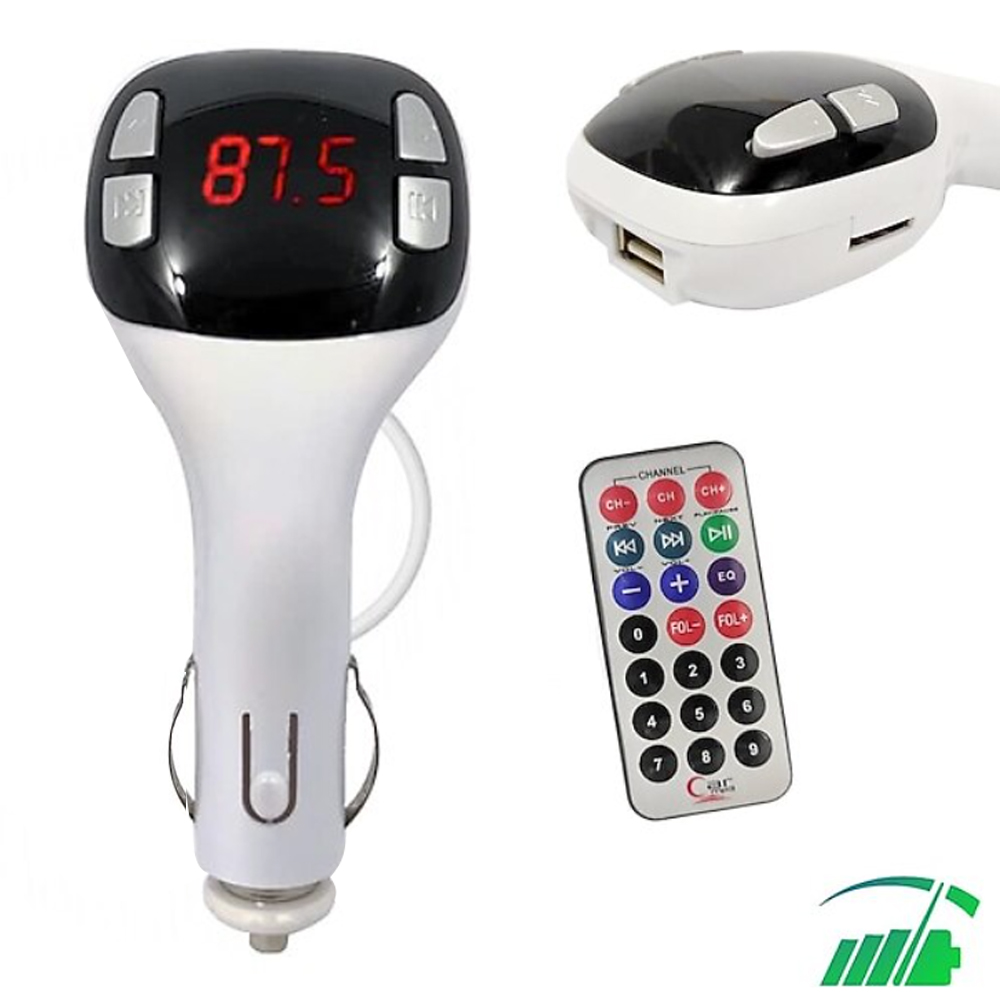 FM Transmitter Handsfree Usb SD Hızlı Şarj Car-Music