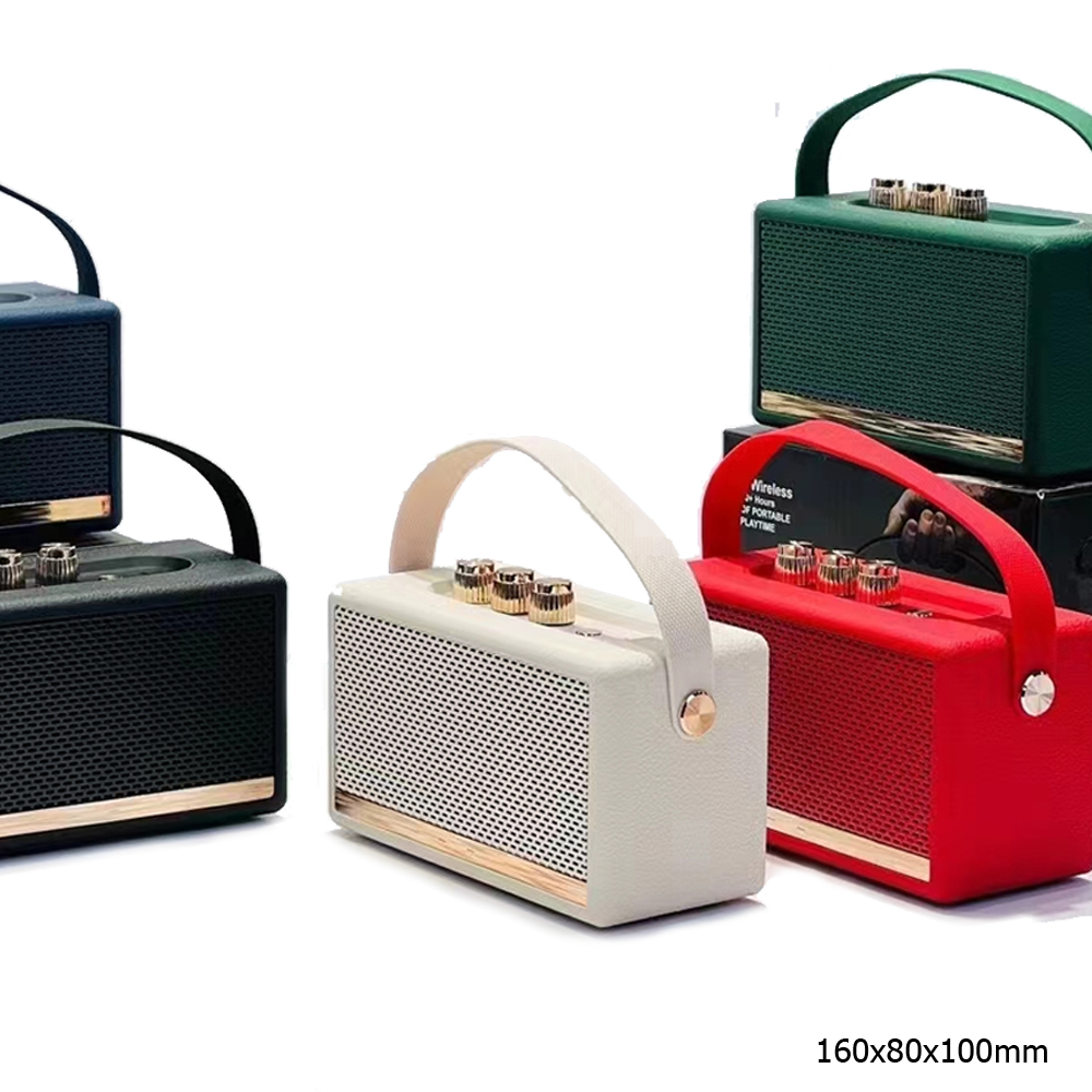 Bluetooth Speaker Bass Fm Usb Sd Wireless Rose SP-431