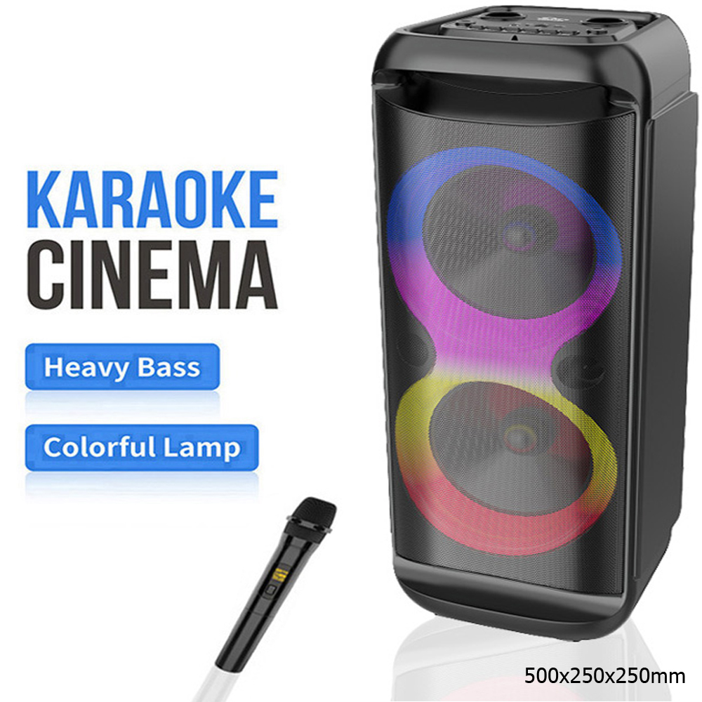 Taşınabilir Bavul Anfi Speaker Bass Bluetooth Bt Fm Usb Sd Rose SP-414