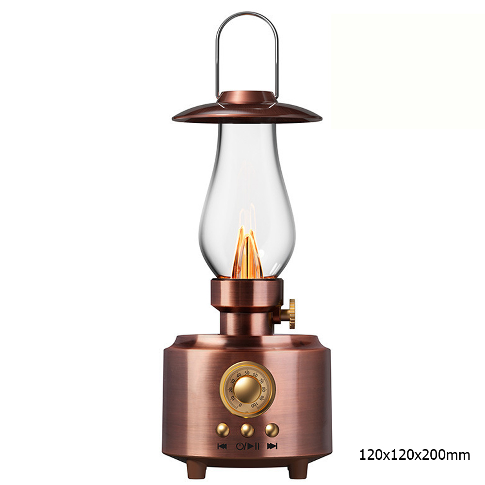 Gaz Lambası Bluetooth Speaker Bass Fm Usb Sd Rose SP-618